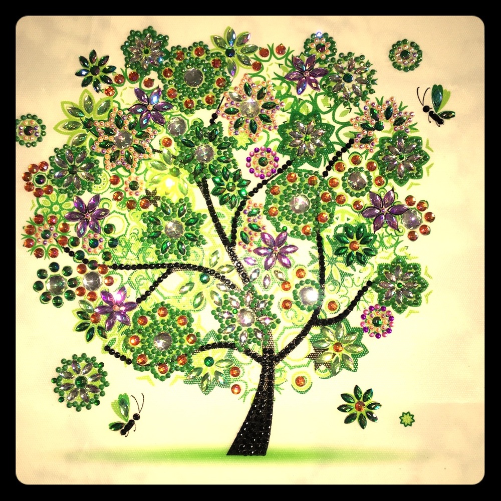 Spring Tree Diamond Art
